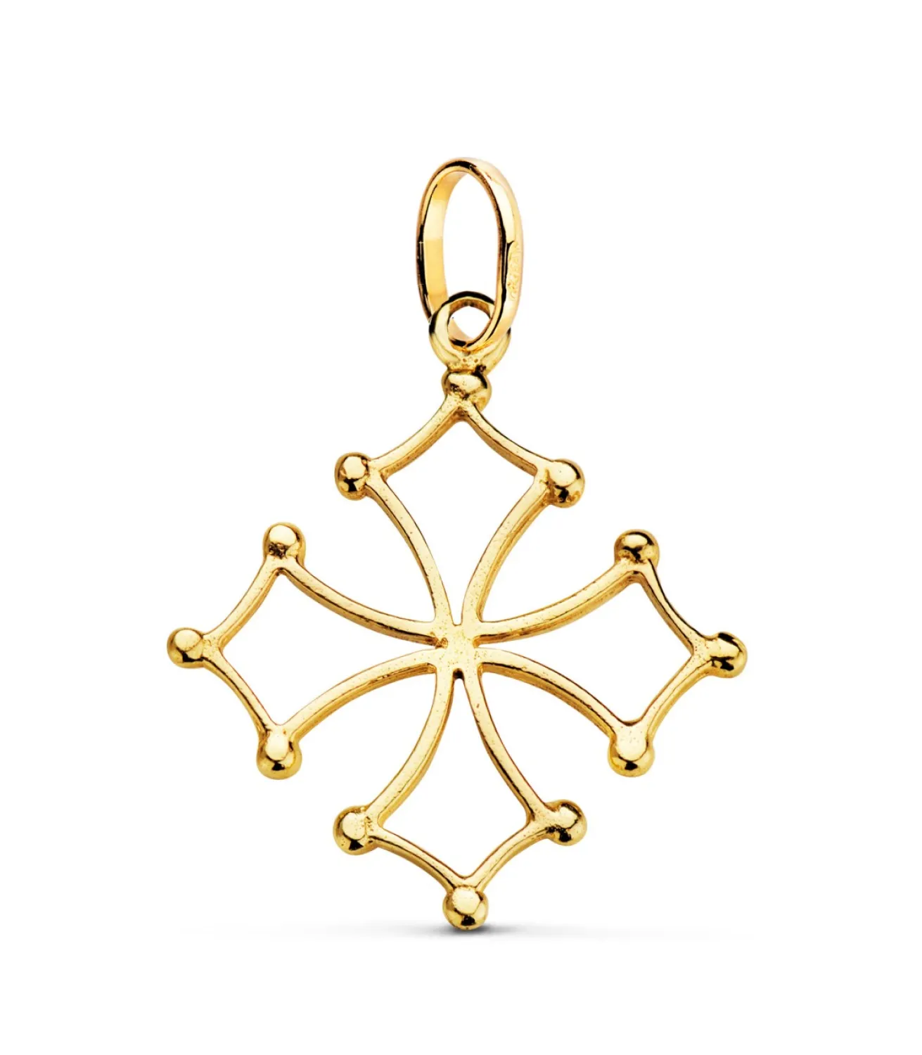 Colgante Cruz De Occitania Oro 18 K 28 Mm<Alda Joyeros Outlet