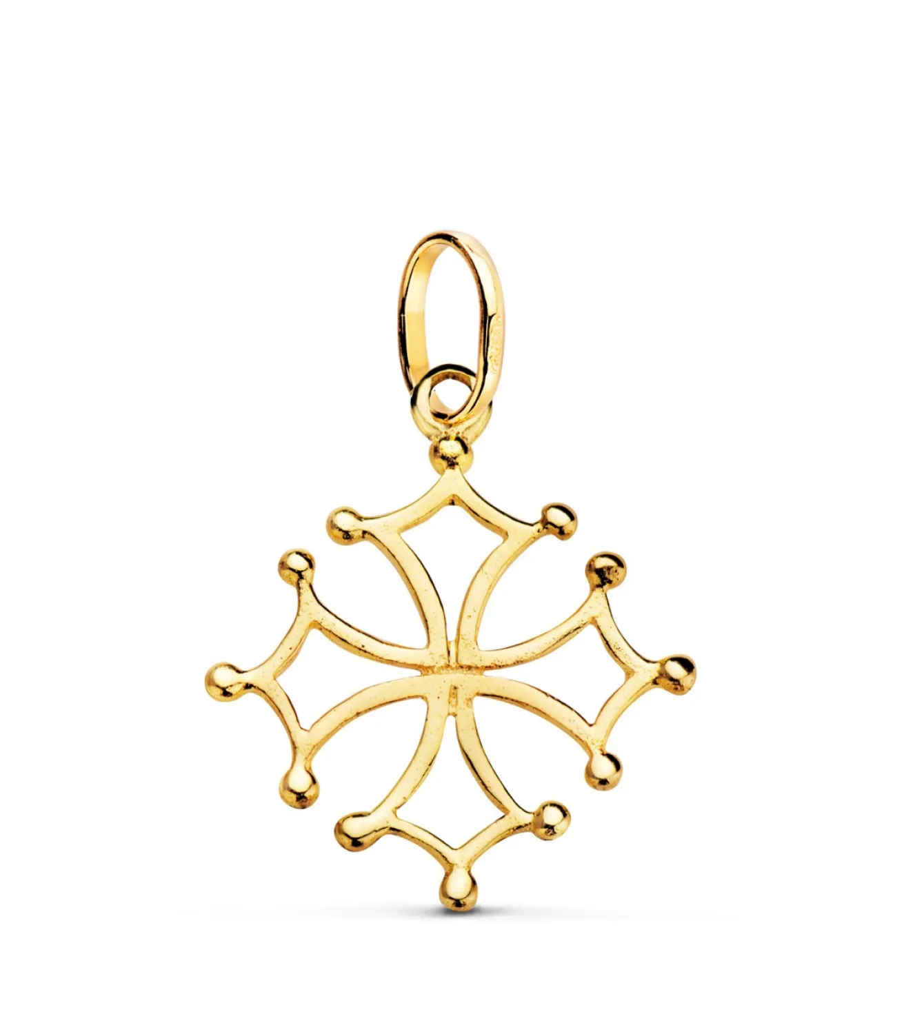 Colgante Cruz De Occitania Oro 18 K 23 Mm<Alda Joyeros Cheap
