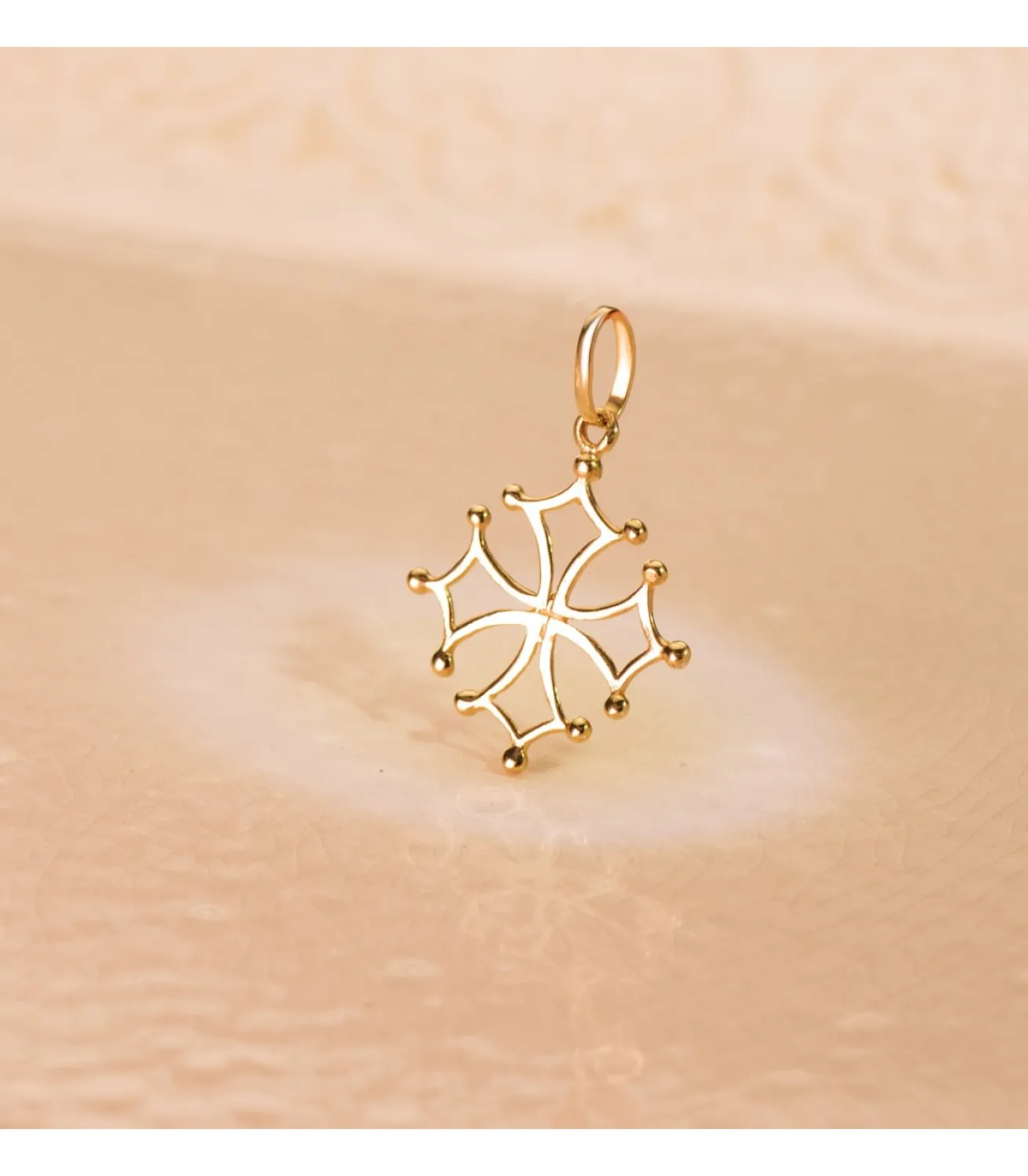 Colgante Cruz De Occitania Oro 18 K 23 Mm<Alda Joyeros Cheap