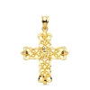 Colgante Cruz Filigrana Oro 18K 35Mm<Alda Joyeros Flash Sale