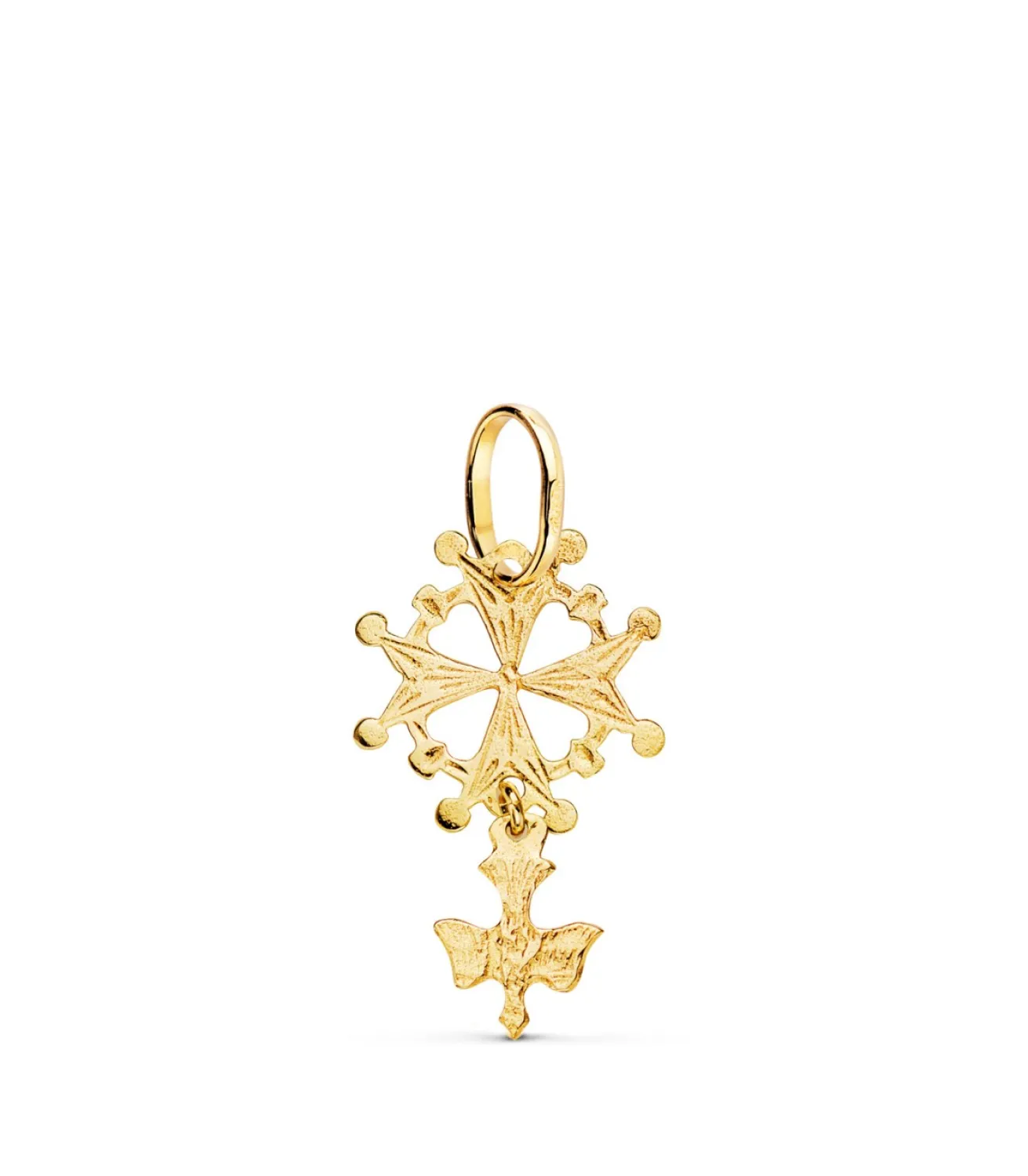 Colgante Cruz Huguenotte Oro 18K 24Mm<Alda Joyeros Flash Sale