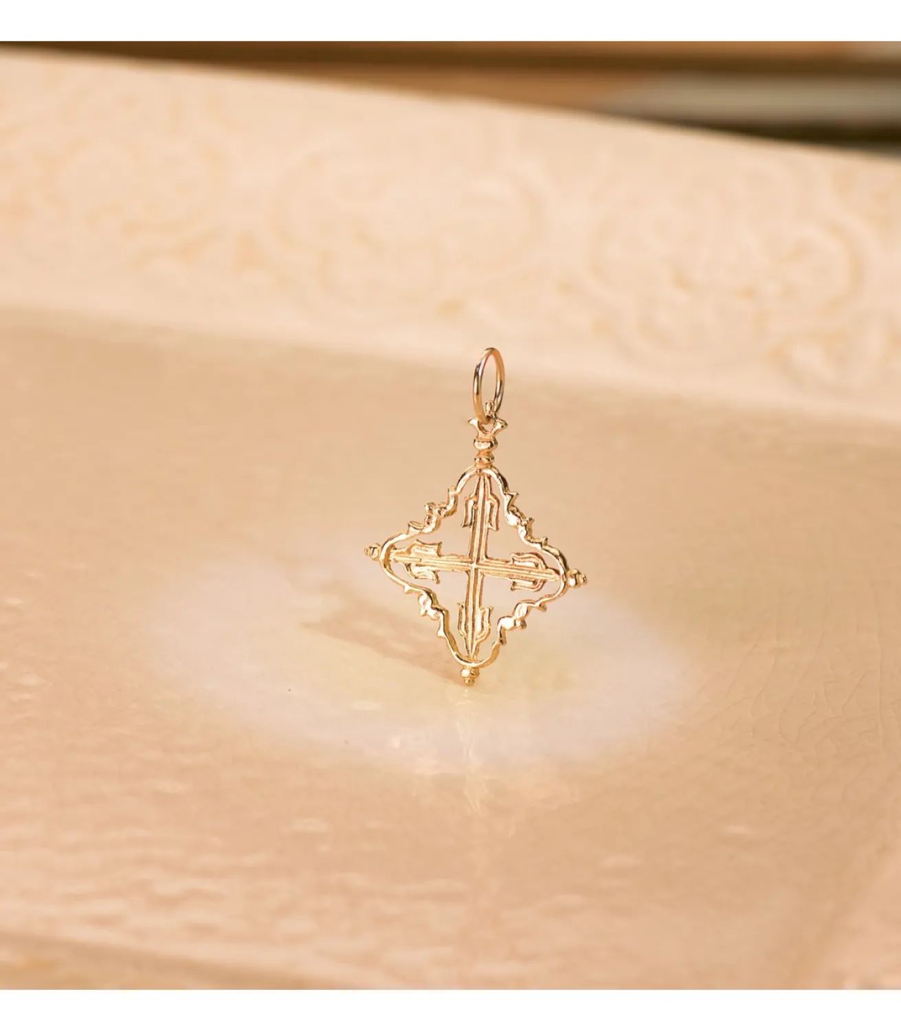 Colgante Cruz Mallorquina Oro 18K 26Mm<Alda Joyeros Sale