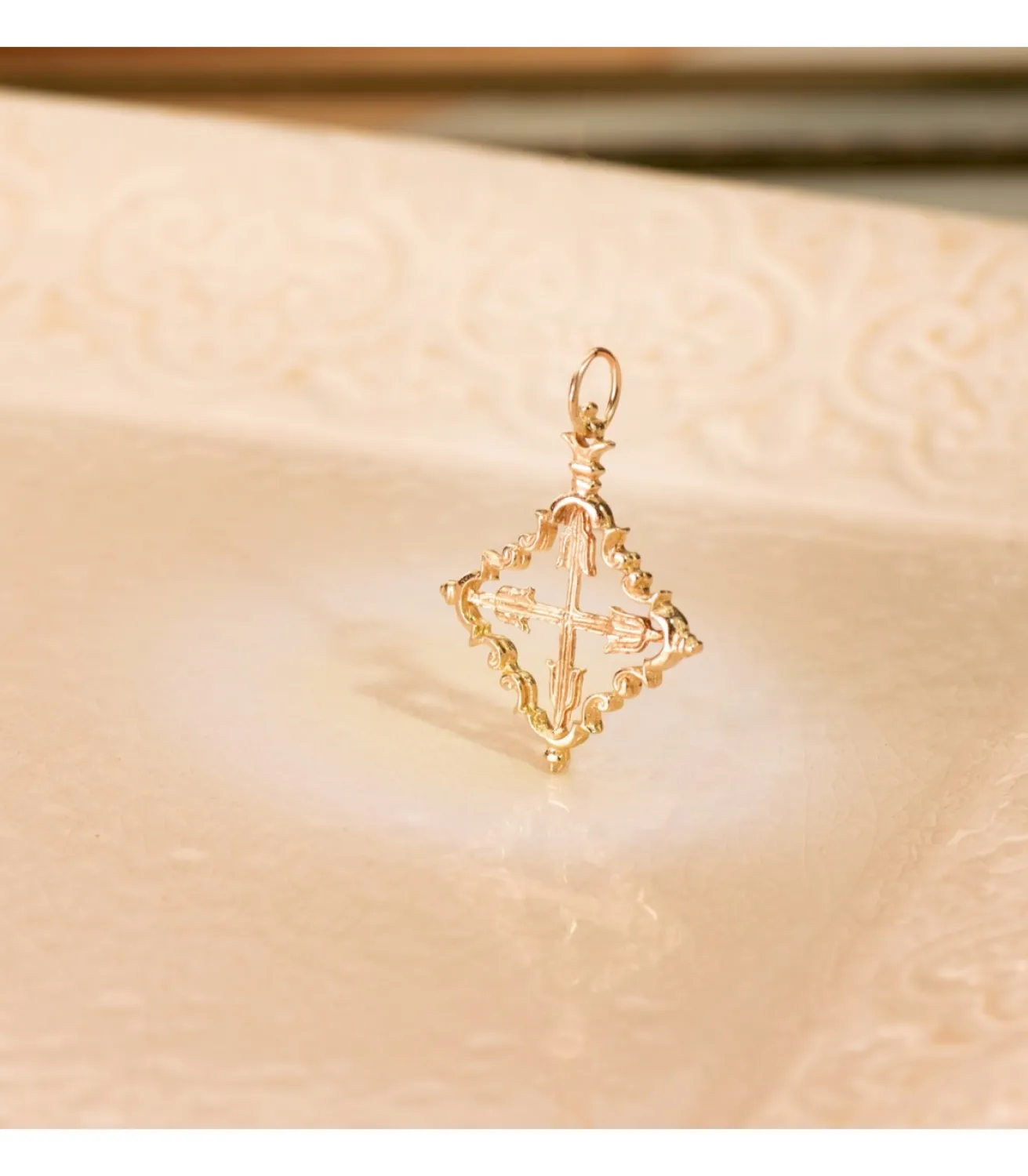 Colgante Cruz Mallorquina Oro 18K 30Mm<Alda Joyeros Cheap