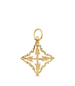 Colgante Cruz Mallorquina Oro 18K 22Mm<Alda Joyeros Store