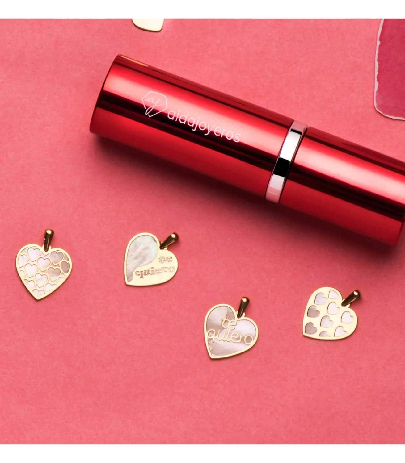 Colgante Cuore Nacar Oro 18K<Alda Joyeros Hot
