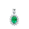 Colgante Eowyn Oro 18K Esmeralda Y Diamantes<Alda Joyeros Store