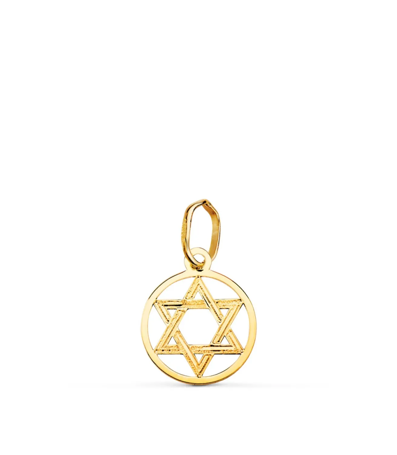 Colgante Estrella De David Oro 18K 10Mm<Alda Joyeros Cheap