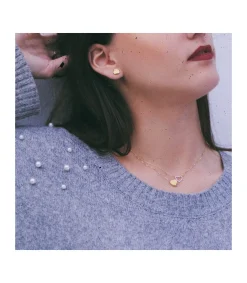 Colgante Heart Oro Amarillo 18 K<Alda Joyeros Store