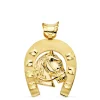 Colgante Herradura Caballo Oro 18K 50Mm<Alda Joyeros Discount