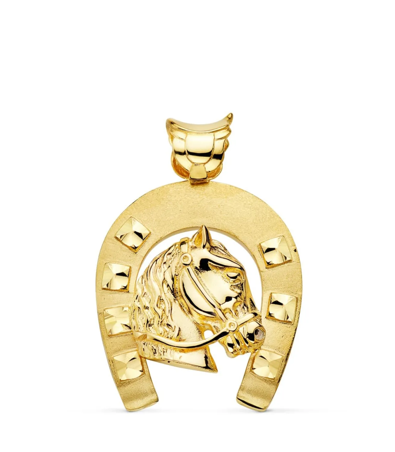 Colgante Herradura Caballo Oro 18K 50Mm<Alda Joyeros Discount