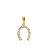Colgante Herradura Circonitas Oro Amarillo 18K 12 Mm<Alda Joyeros Discount