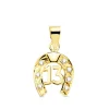 Colgante Herradura N 13 Oro Amarillo 18K 14 Mm<Alda Joyeros Best Sale
