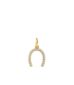 Colgante Herradura Slim Oro Amarillo 18K 11 Mm<Alda Joyeros Clearance