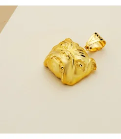 Colgante Hombre Bulldog Oro Amarillo 18K<Alda Joyeros Fashion