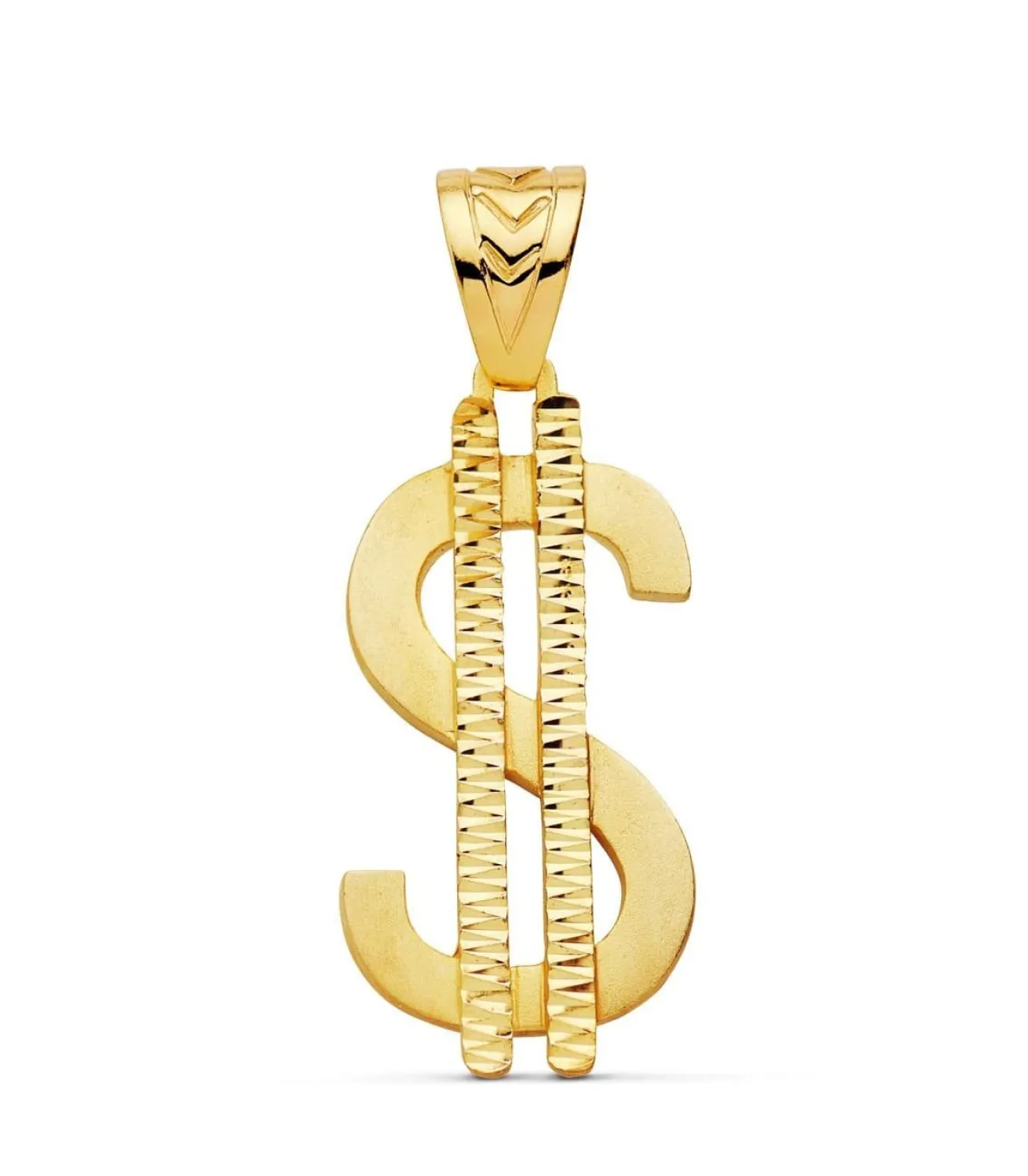 Colgante Hombre Dolar Oro 18K<Alda Joyeros Fashion