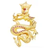 Colgante Hombre Dragon Oro Amarillo 18K Piedras Rojas<Alda Joyeros Flash Sale