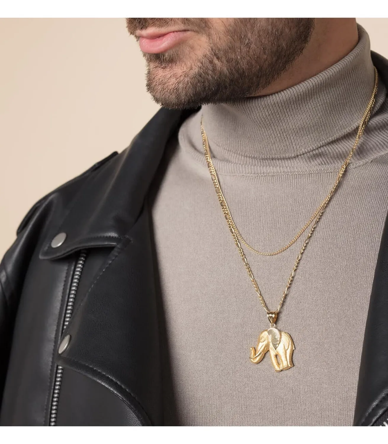 Colgante Hombre Elefante Oro 18K<Alda Joyeros New