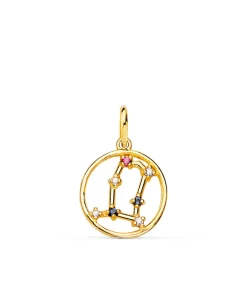 Colgante Horoscopo Geminis Oro 18K Constelacion<Alda Joyeros Outlet