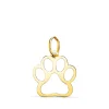 Colgante Huella Perro Oro Amarillo 18K<Alda Joyeros Shop