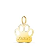 Colgante Huella Perro Personalizado Oro 18K<Alda Joyeros Best