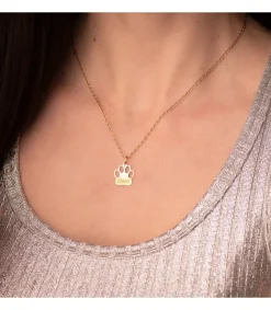 Colgante Huella Perro Personalizado Oro 18K<Alda Joyeros Best