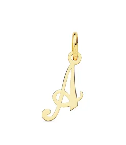 Colgante Inicial A Oro Amarillo 18K<Alda Joyeros Flash Sale