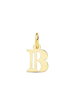 Colgante Inicial De Oro 18 Kilates B<Alda Joyeros Best