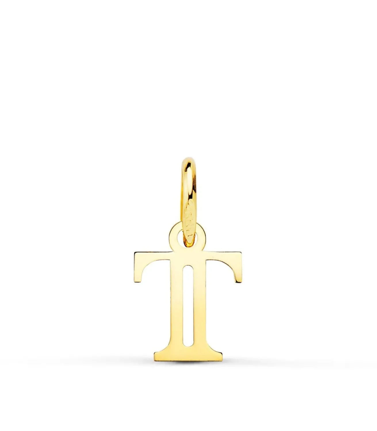 Colgante Inicial De Oro 18 Kilates T<Alda Joyeros Flash Sale