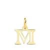 Colgante Inicial De Oro 18 Kilates M<Alda Joyeros Shop