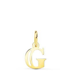 Colgante Inicial De Oro 18 Kilates G<Alda Joyeros Hot