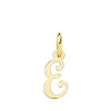 Colgante Inicial E Oro Amarillo 18K<Alda Joyeros Hot