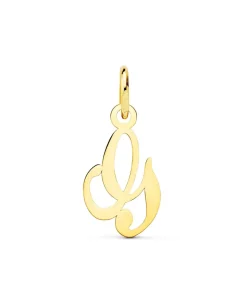Colgante Inicial G Oro Amarillo 18K<Alda Joyeros Cheap