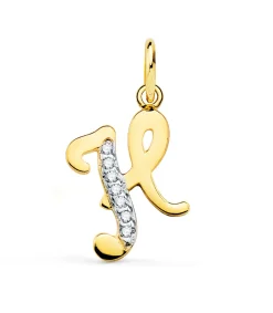 Colgante Inicial H Oro Amarillo 18 K 15Mm<Alda Joyeros Flash Sale