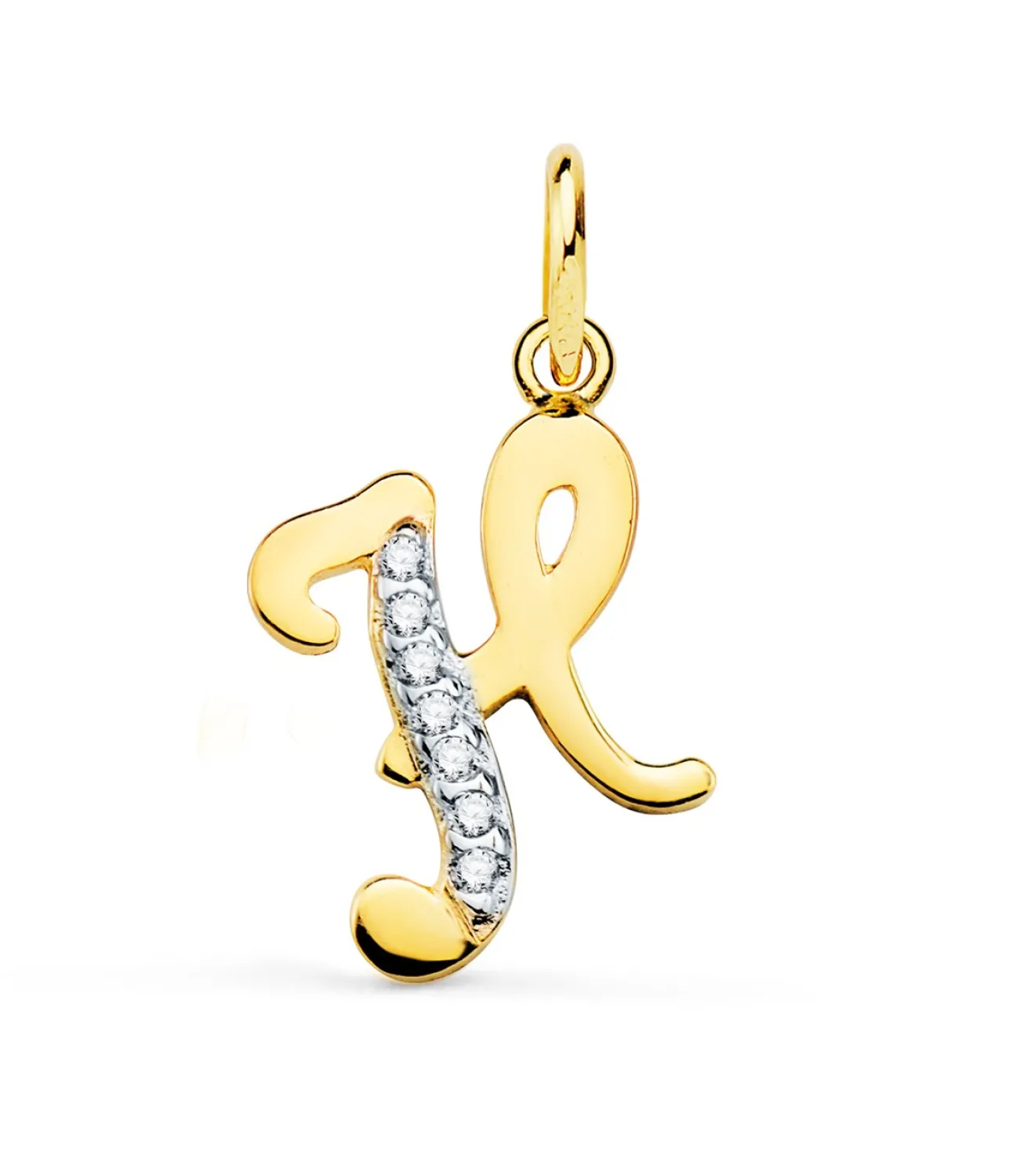 Colgante Inicial H Oro Amarillo 18 K 15Mm<Alda Joyeros Flash Sale