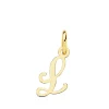 Colgante Inicial L Oro Amarillo 18K<Alda Joyeros Best