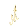 Colgante Inicial M Oro Amarillo 18K<Alda Joyeros Cheap