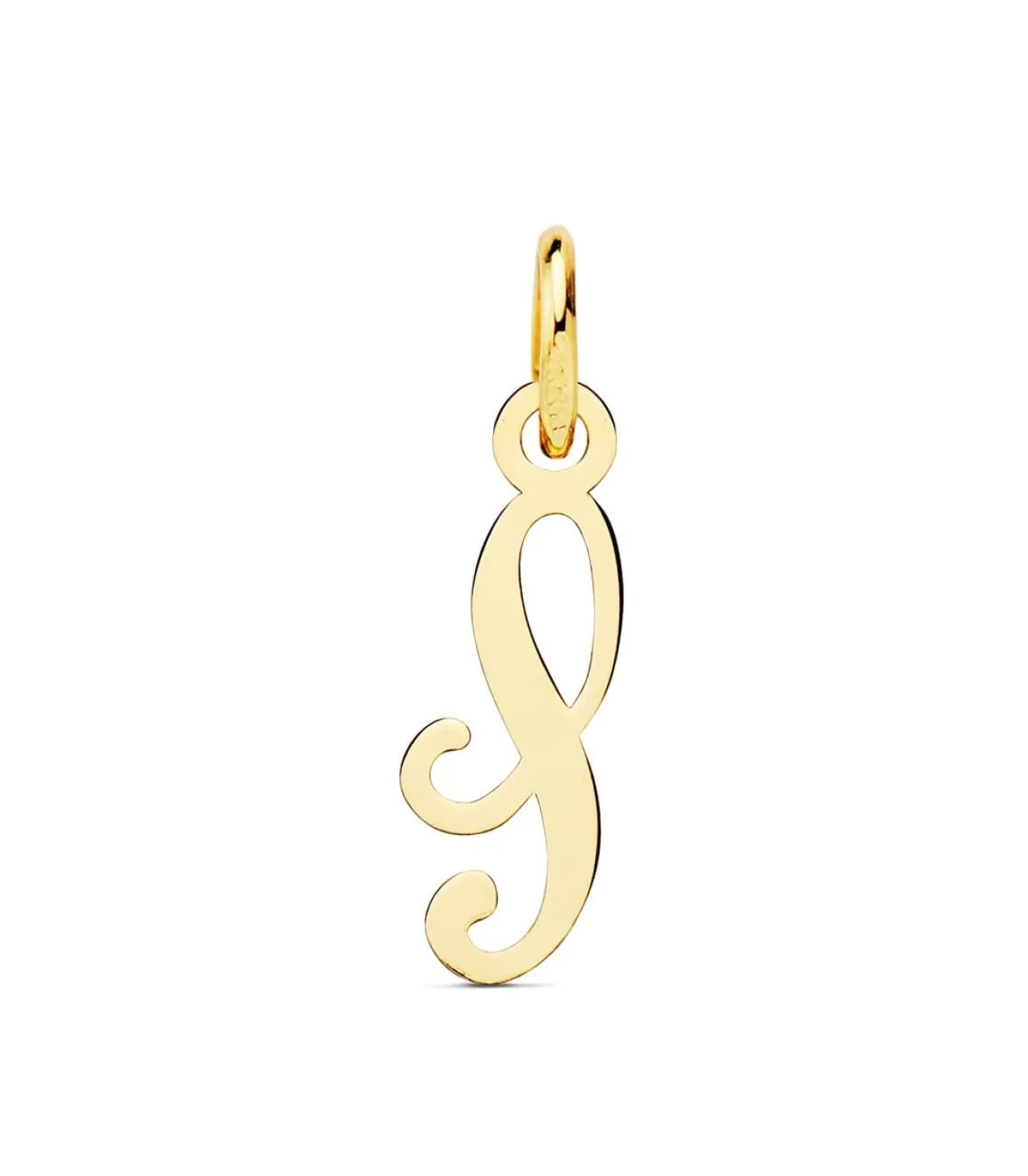 Colgante Inicial S Oro Amarillo 18K<Alda Joyeros Sale