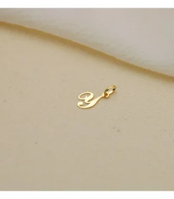 Colgante Inicial Y Oro Amarillo 18K<Alda Joyeros Fashion