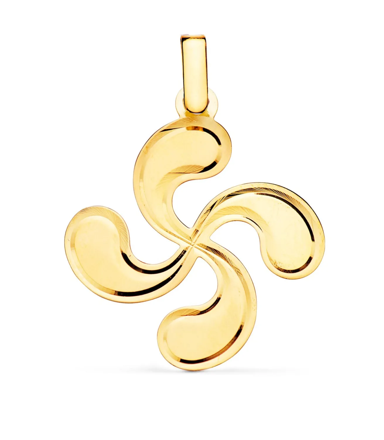 Colgante Lauburu Oro Amarillo 18K 25 Mm<Alda Joyeros Sale