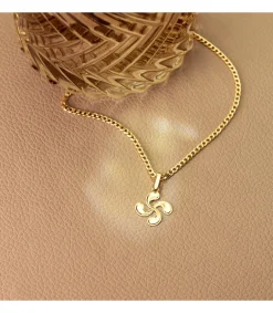 Colgante Lauburu Oro Amarillo 18K 15 Mm<Alda Joyeros Online
