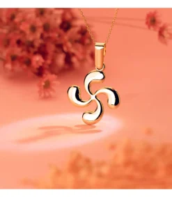 Colgante Lauburu Oro Amarillo 18K 20 Mm<Alda Joyeros Online