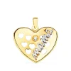 Colgante Mama Chapa Corazon Oro Bicolor 18K<Alda Joyeros Cheap
