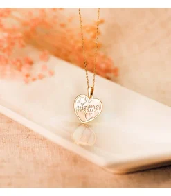 Colgante Mama Nacar Oro 18K Corazon<Alda Joyeros Discount