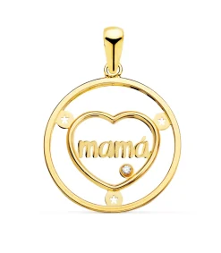 Colgante Mama Oro 18K Calado<Alda Joyeros Hot