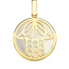 Colgante Mano De Fatima Nacar Oro Amarillo 18 K 20 Mm<Alda Joyeros Sale