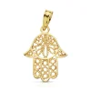 Colgante Mano De Fatima Oro Amarillo 18K 19Mm<Alda Joyeros New