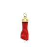 Colgante Mano Roja Oro Amarillo 18K<Alda Joyeros Store