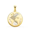 Colgante Mujer Oro 18 K Mundo Nacar 17 Mm<Alda Joyeros Hot