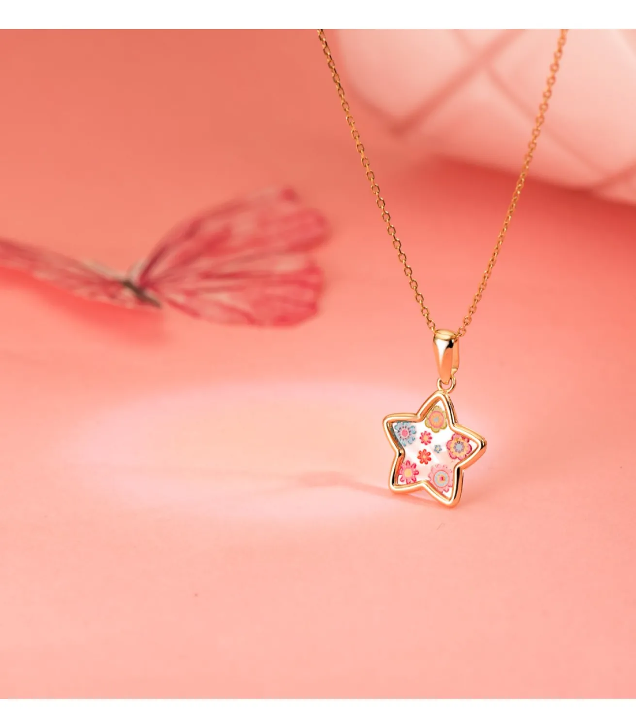 Colgante Niña Aloha Oro 18K Estrella 12Mm<Alda Joyeros Cheap