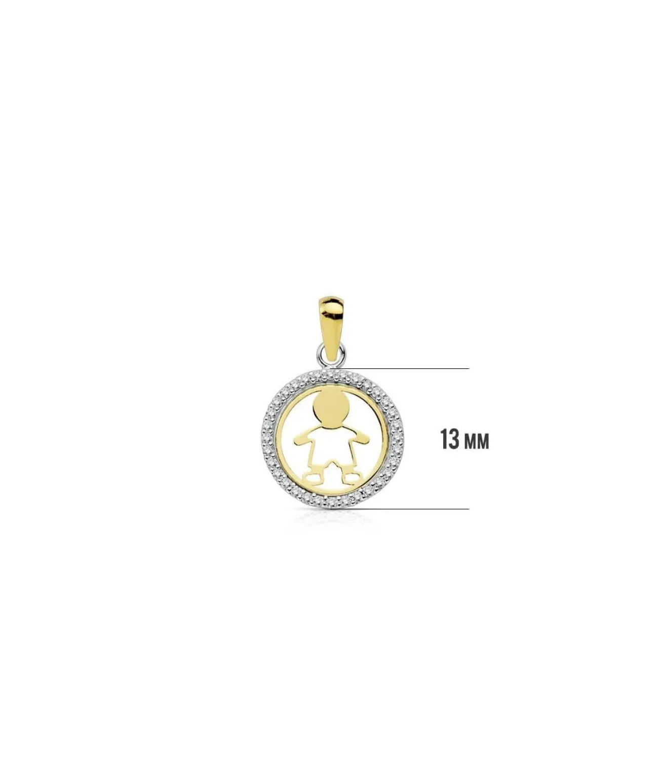 Colgante Nino 18 Ktes<Alda Joyeros Sale